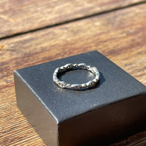 Blush and Bar 3 ring set - Picture 3 of 3